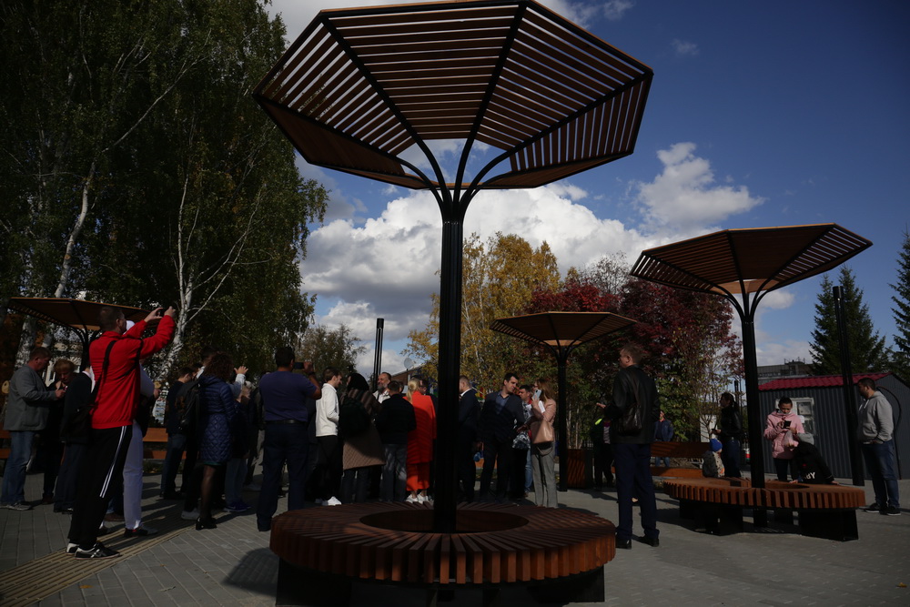 Затулинский дисперсный парк. Сентябрь 2020 года