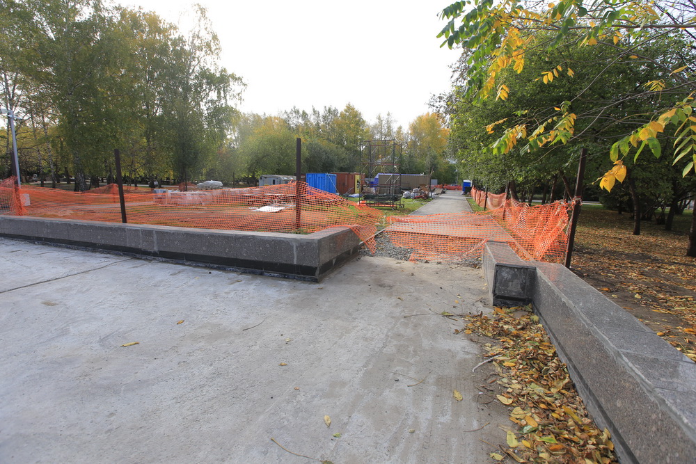 Сквер Славы. Сентябрь 2019 года