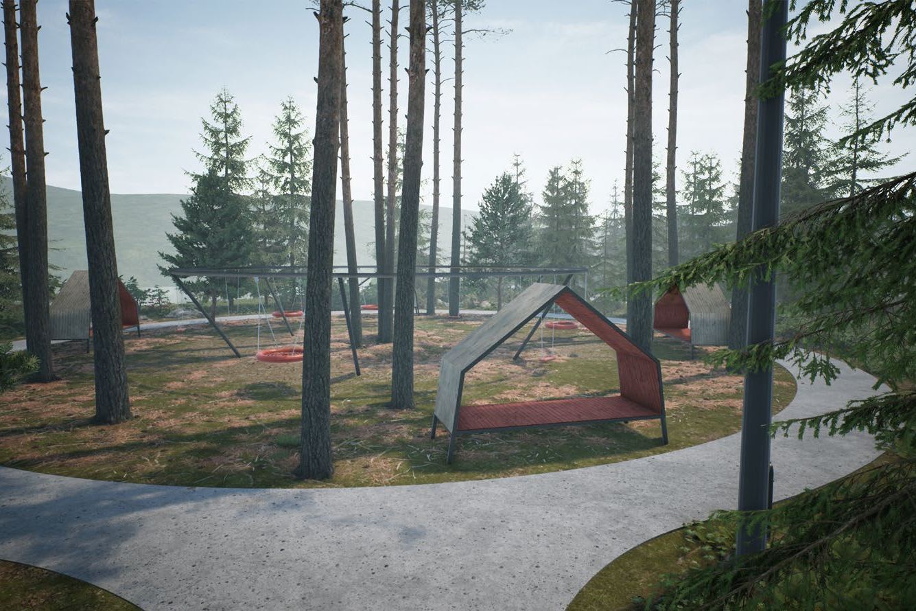 Каким запланировали парк на реке Ине