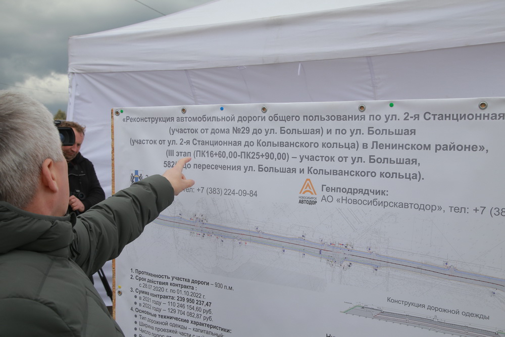 Завершающий этап реконструкции на Большой (сентябрь 2020 года)