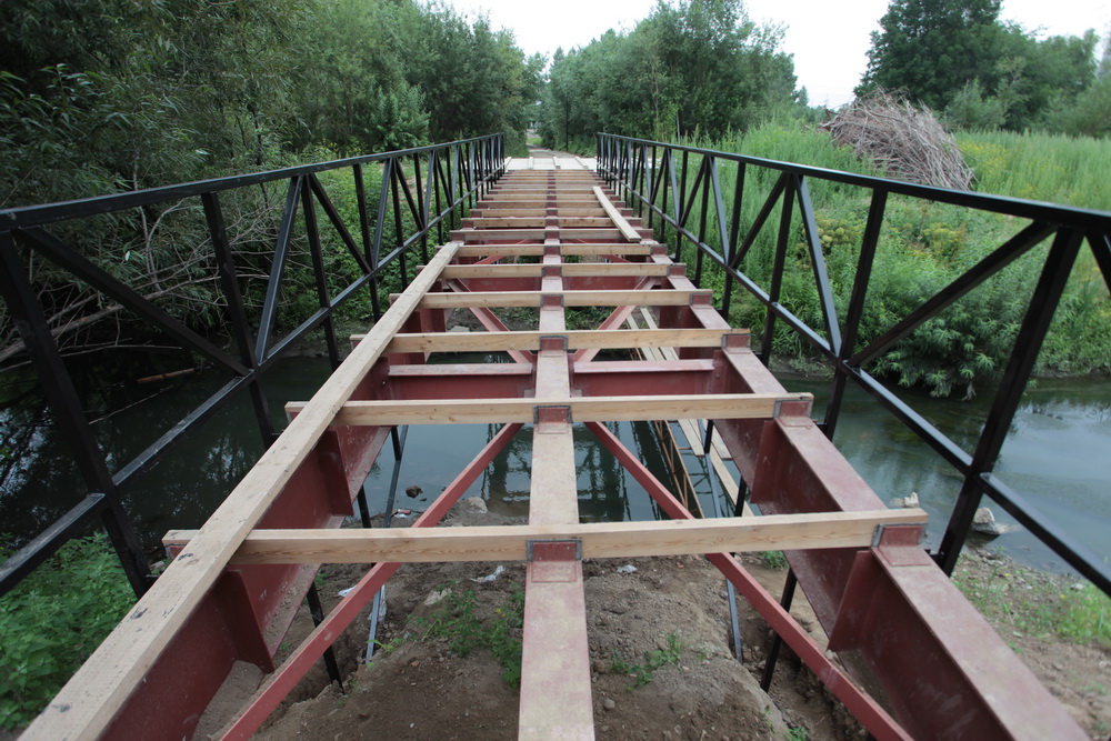 Будущий парк у Каменки. Июль 2023 года