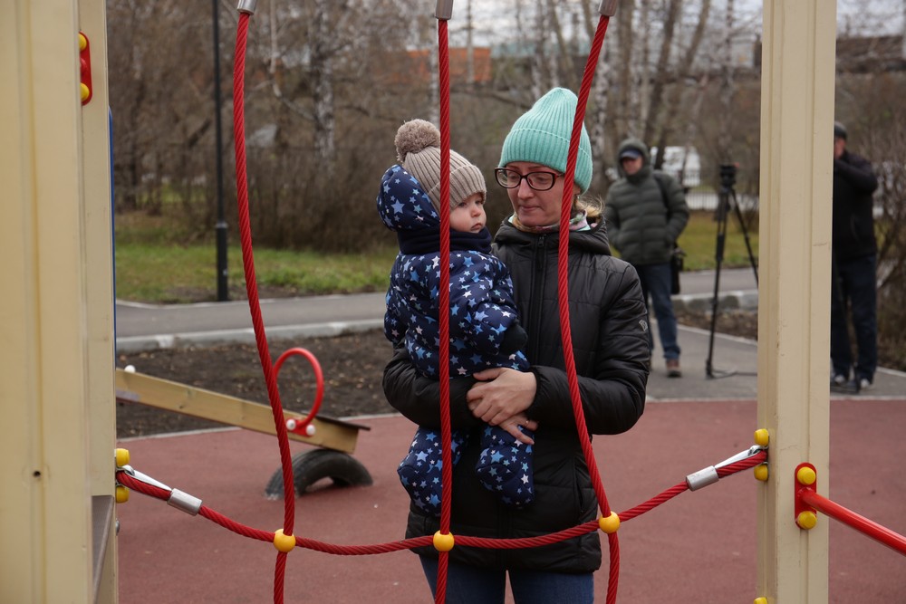 Сквер «25 лет Победы в Великой Отечественной войне». Октябрь 2020 года