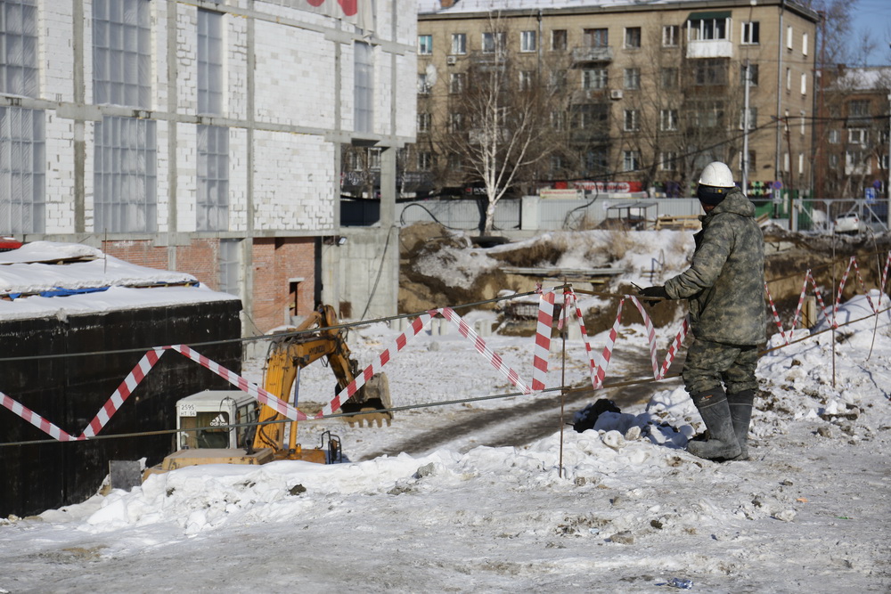 Строительство «Туриста». Февраль 2022 года