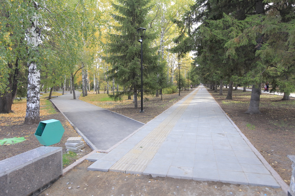 Сквер Славы. Сентябрь 2019 года