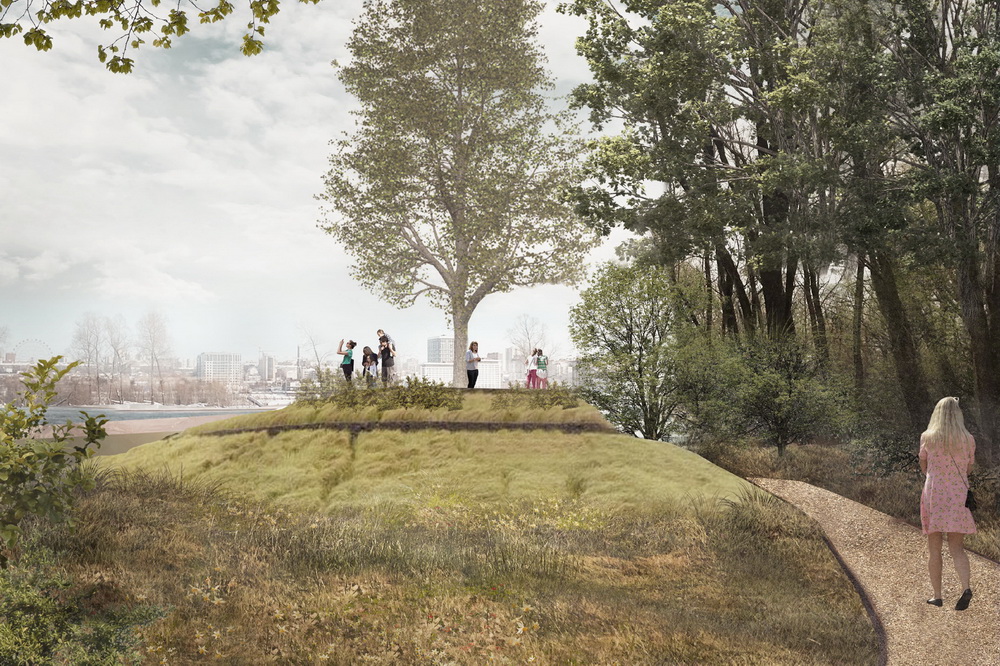 Концепция благоустройства парка у ЛДС