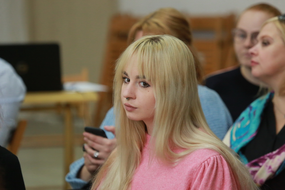 На хакатоне «Семья? Когда-нибудь точно!». Октябрь 2022 года