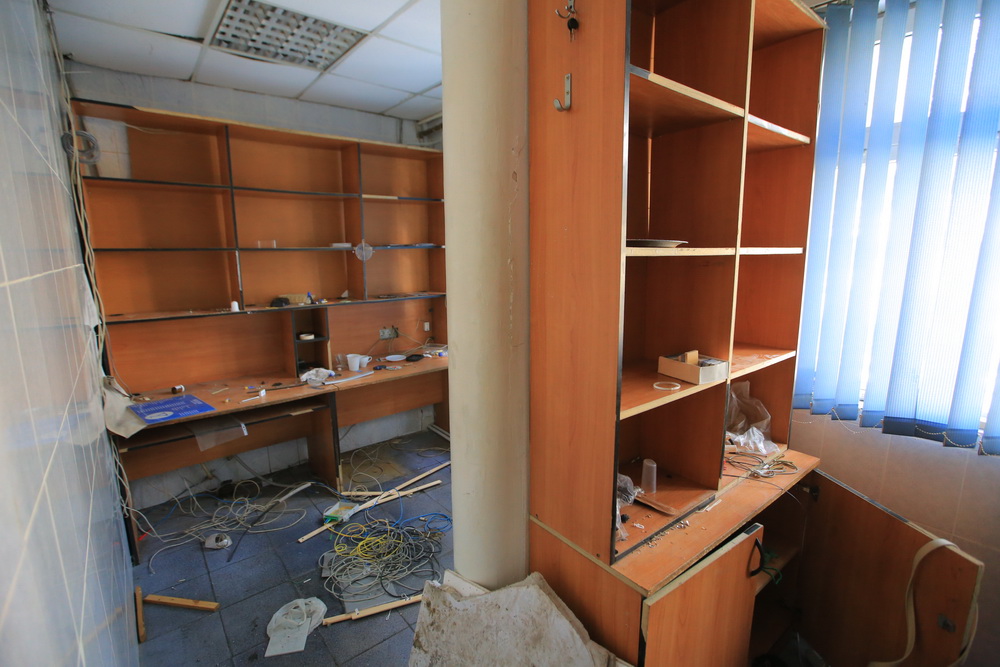 Снос кафе «Сказка». Апрель 2020 года