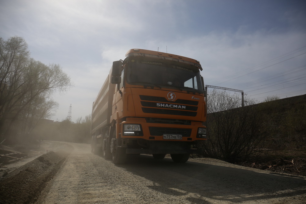 Подготовка к строительству четвёртого моста. Апрель 2020 года