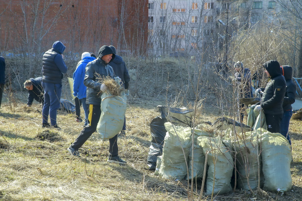 Общегородской субботник. 23 апреля 2022 года