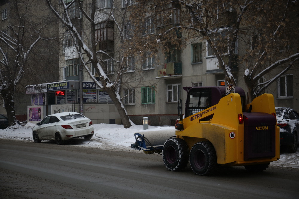 Новые машины для уборки города. Ноябрь 2021 года