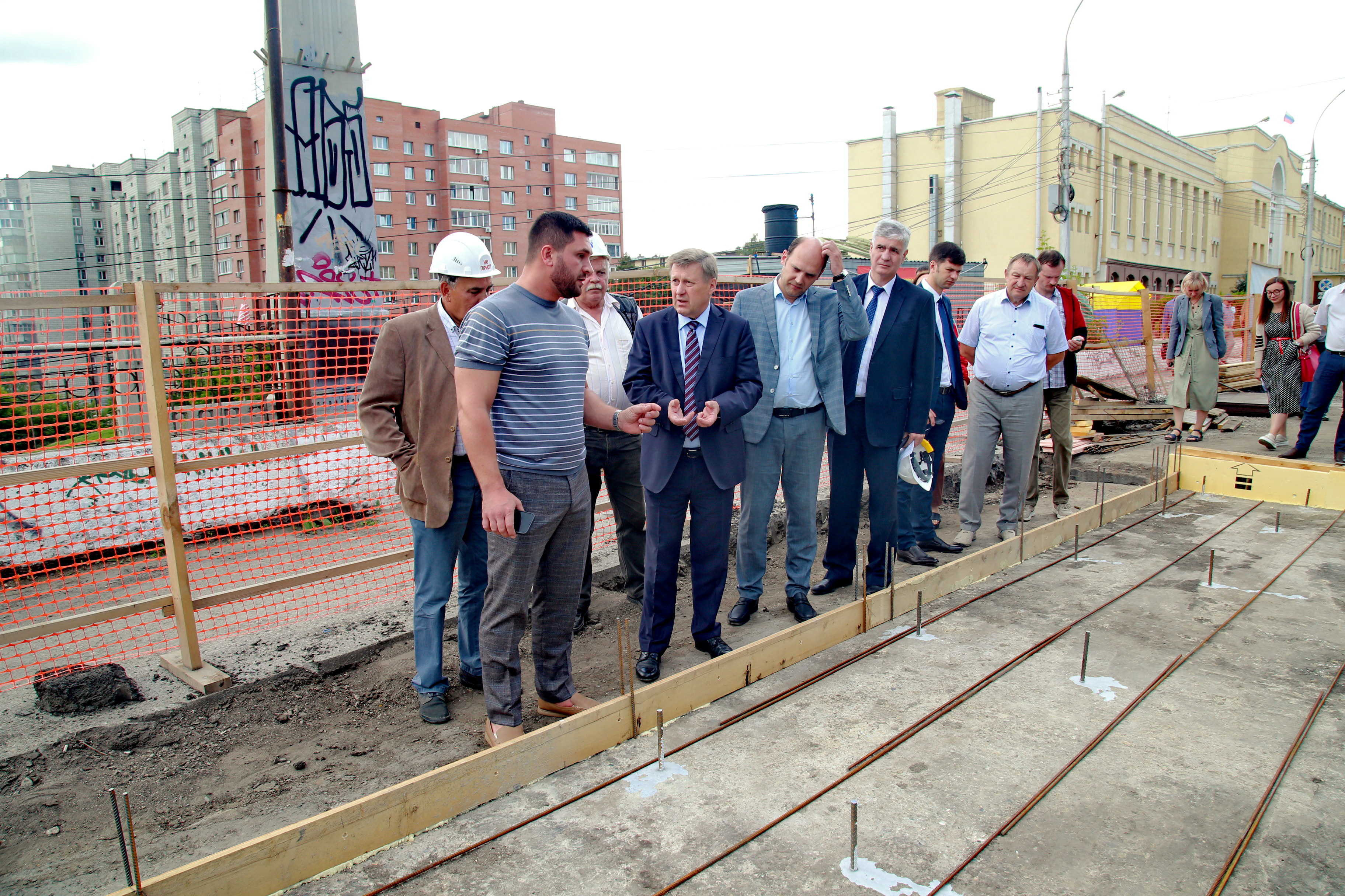 Ремонт Сибревкомовского моста. Июль 2022 года