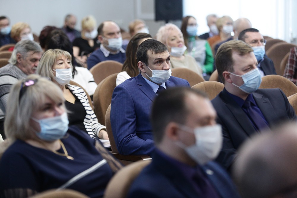 На подведении итогов 2021 года в Калининском районе