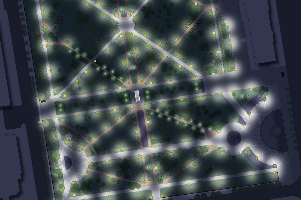 Концепция благоустройства Первомайского сквера