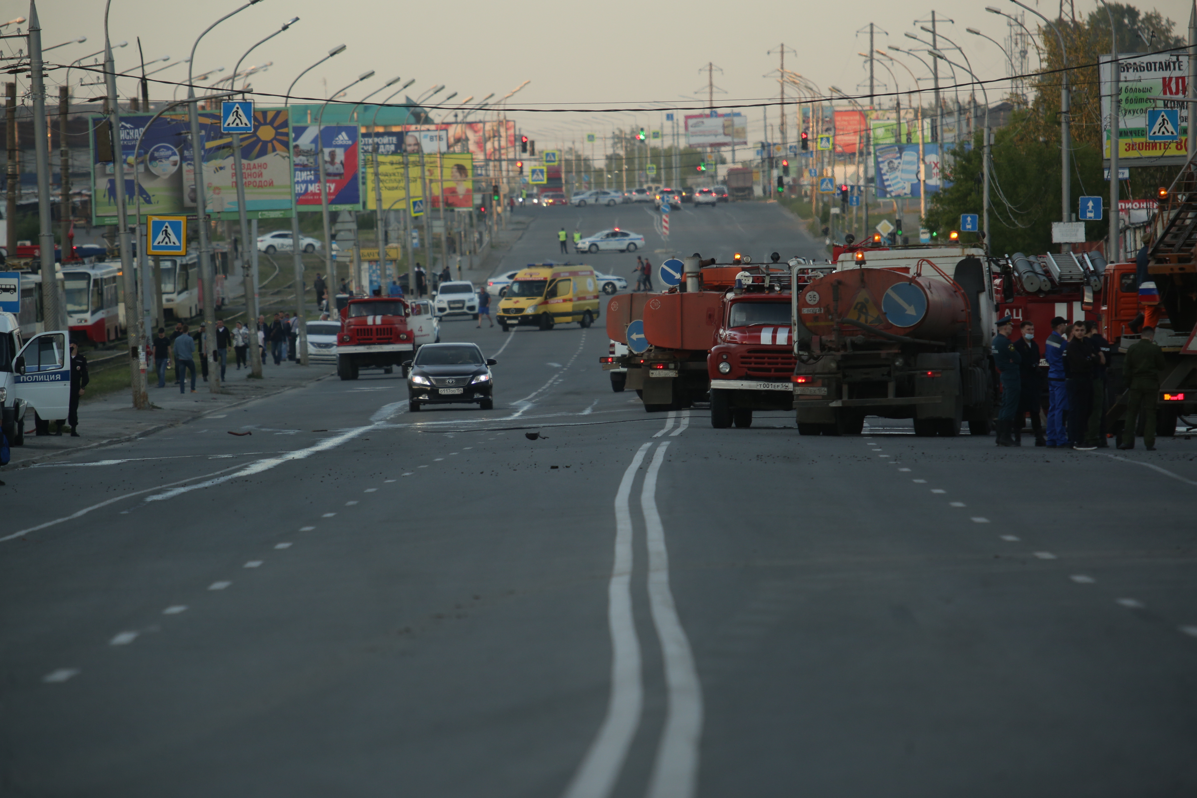 Тушение пожара на ГБШ. 14 июня 2021 года
