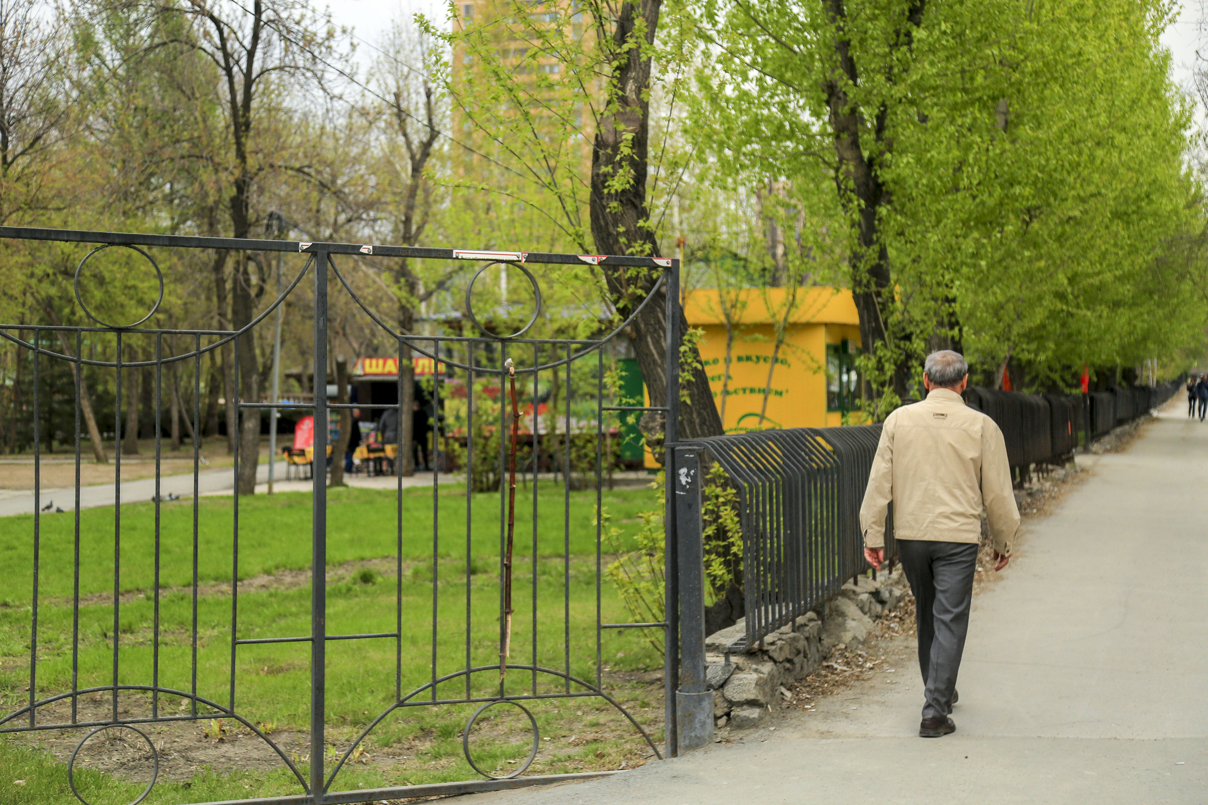 Так парк Кирова выглядит сейчас. Май 2023 года