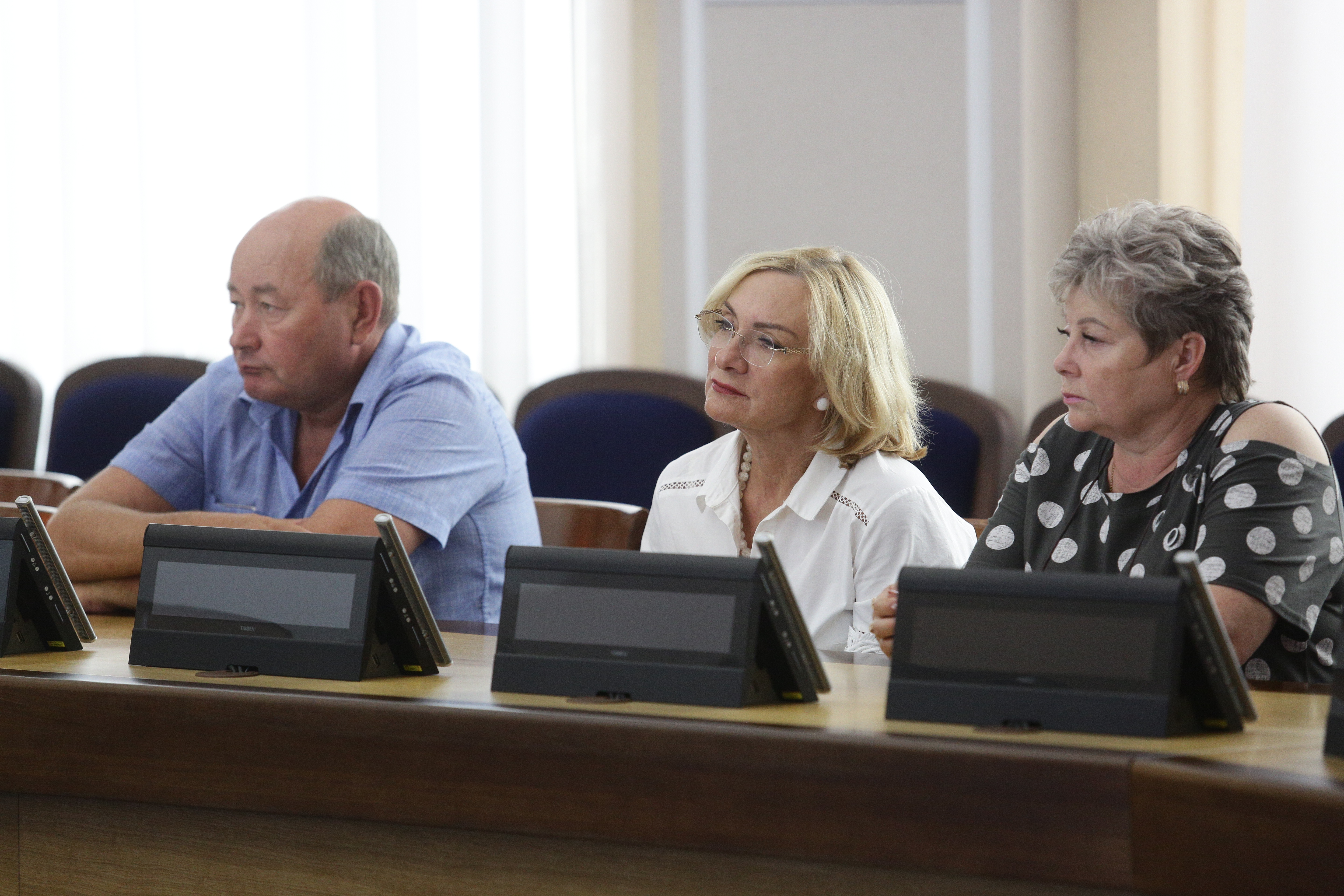 На подведении итогов работы весенних ярмарок