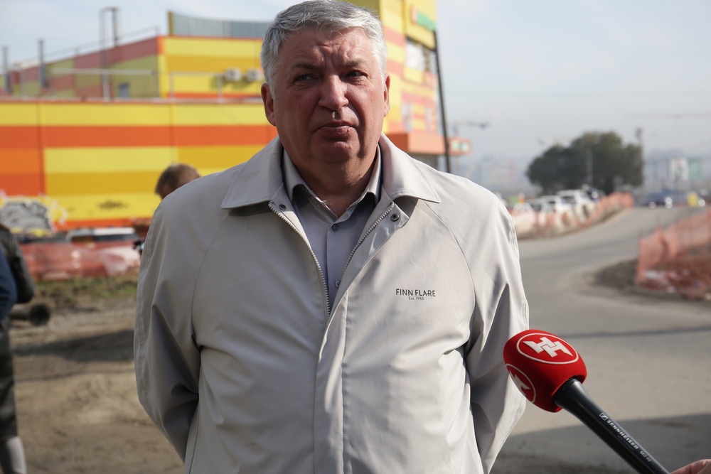 Юрий Дёмин, начальник управления дорожного строительства Новосибирска