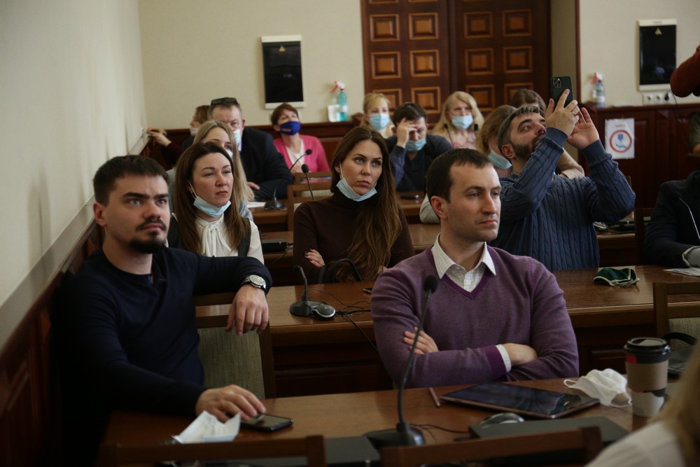 На презентации проекта благоустройства Заельцовского парка