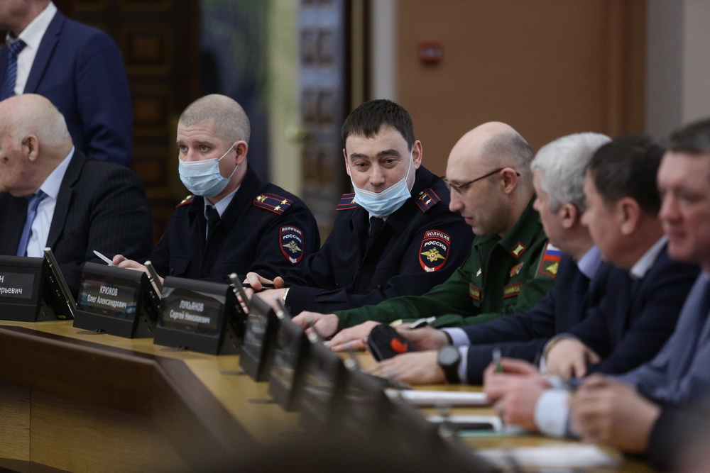 На заседании по подготовке ко Дню Победы