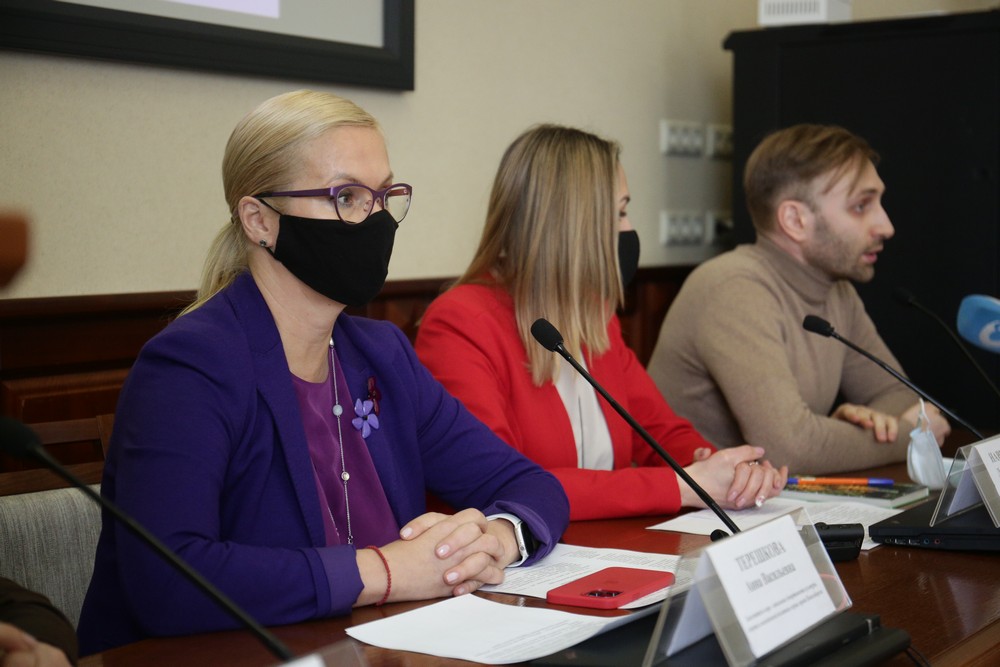 На презентации проекта благоустройства Заельцовского парка