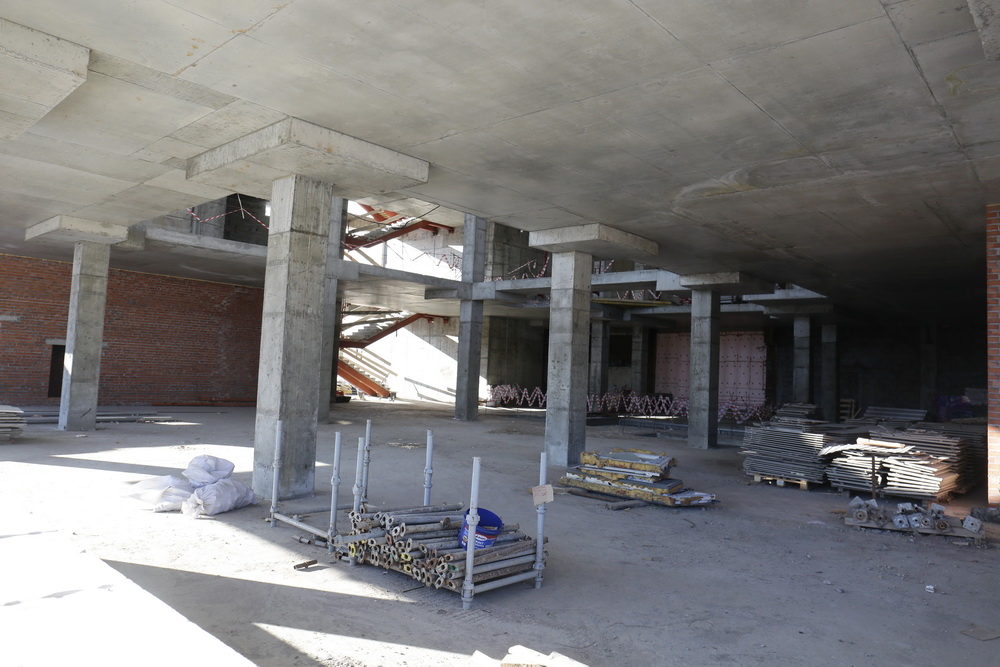 Строительство «Туриста». Февраль 2022 года