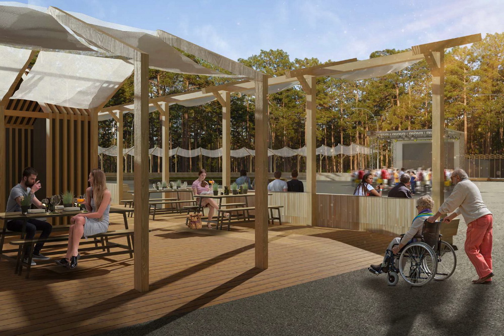 Дизайн-проект благоустройства Заельцовского парка