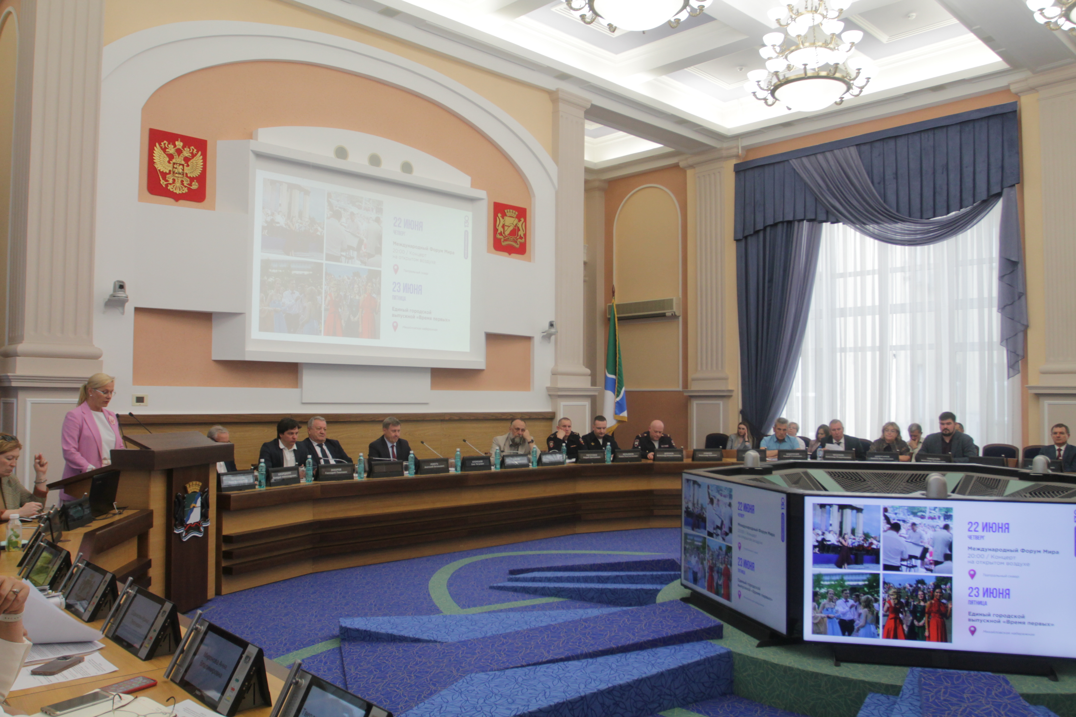 На заседании оргкомитета по подготовке к юбилею Новосибирска