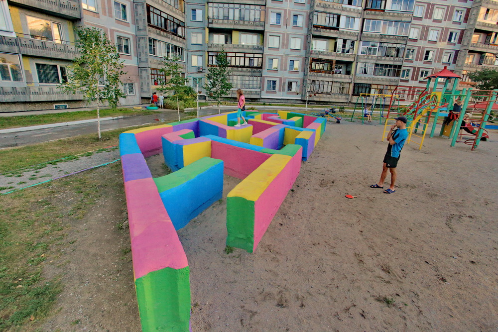 Двор дома на ул. Лесосечной, 5