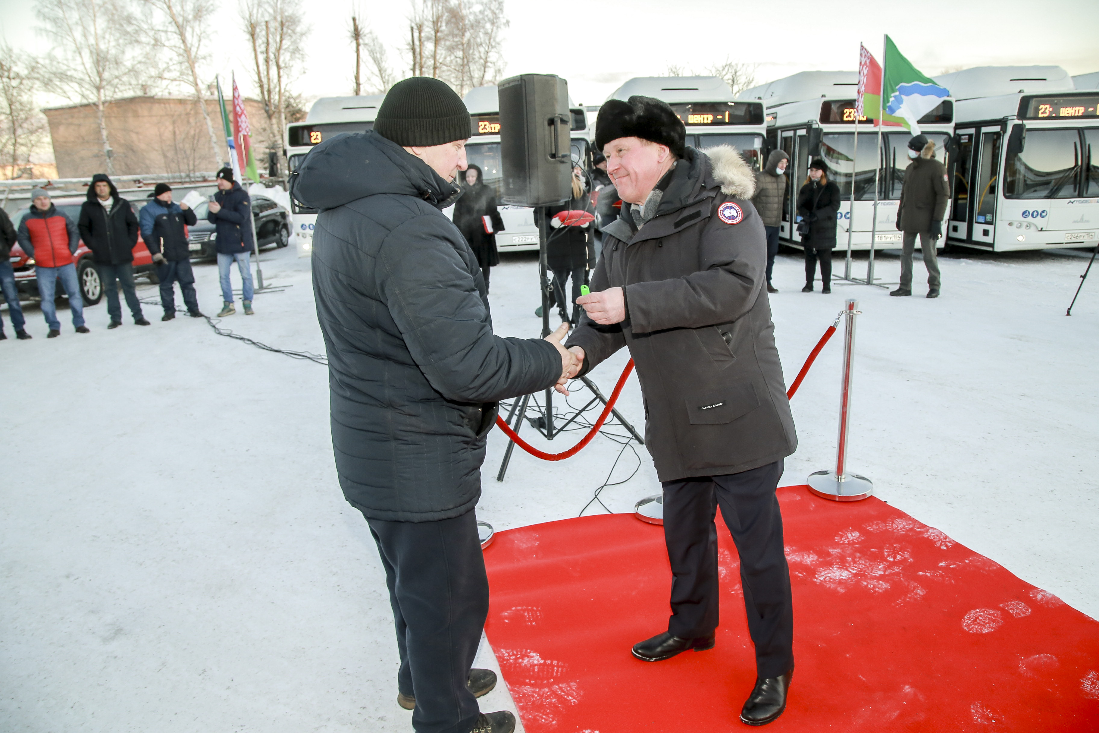 Новые автобусы минского производства (декабрь 2020 года)