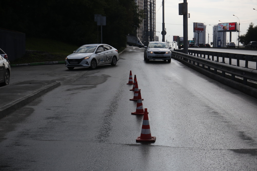 Ремонт улицы Ипподромской. Сентябрь 2021 года