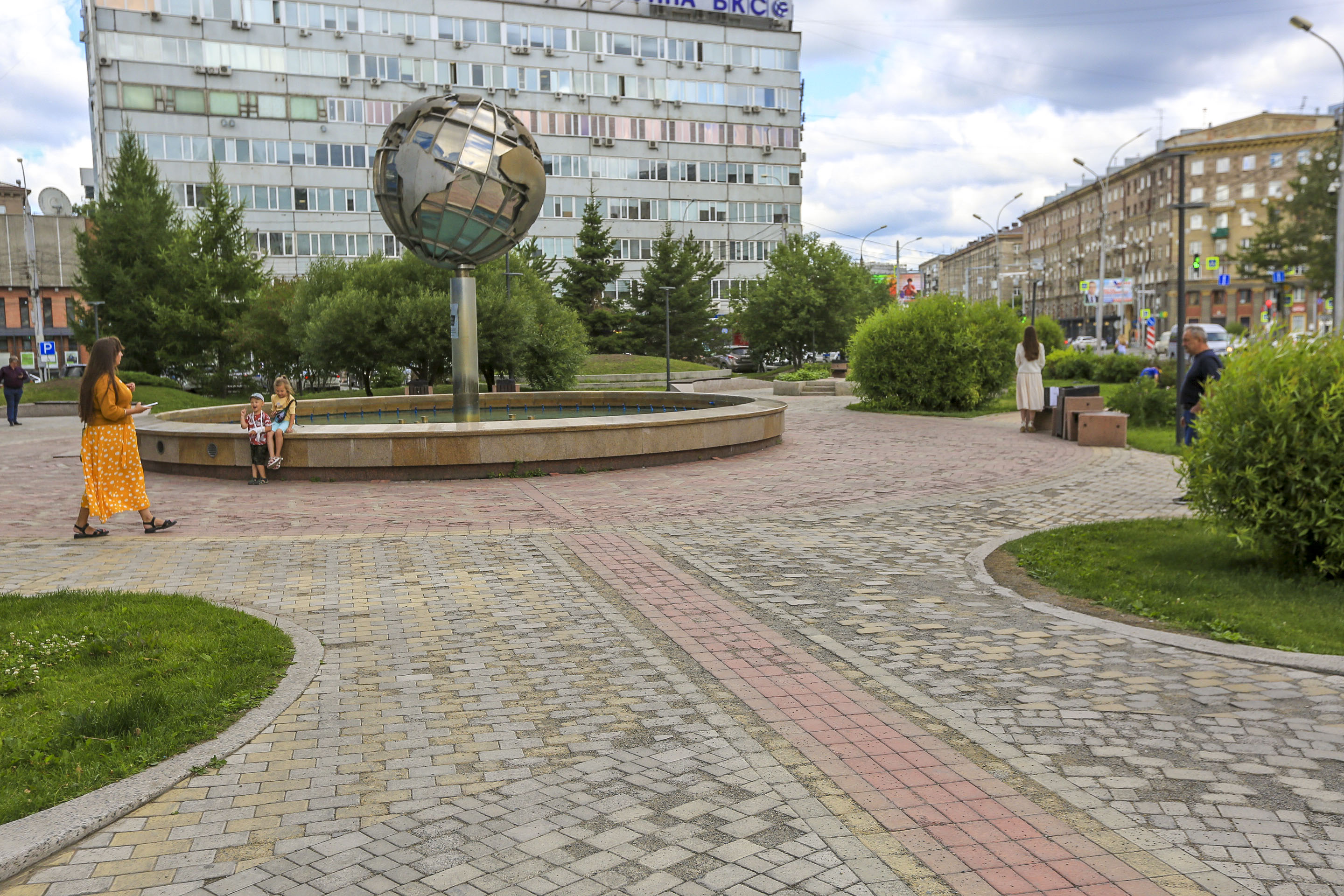 Как сквер на Орджоникидзе выглядит сейчас