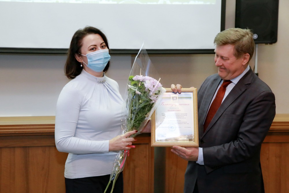 На подведении итогов 2021 года в Ленинском районе