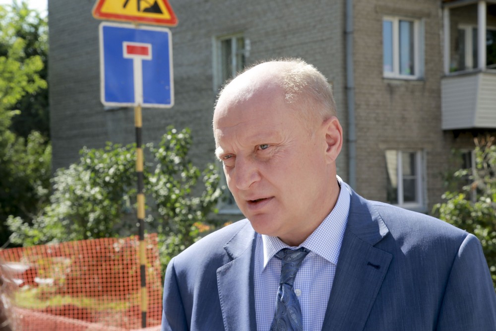 Заместитель мэра Новосибирска Олег Клемешов