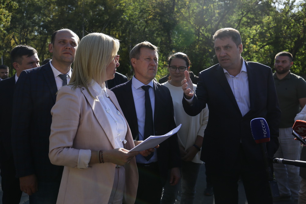 Сквер Героев Донбасса. Сентябрь 2022 года