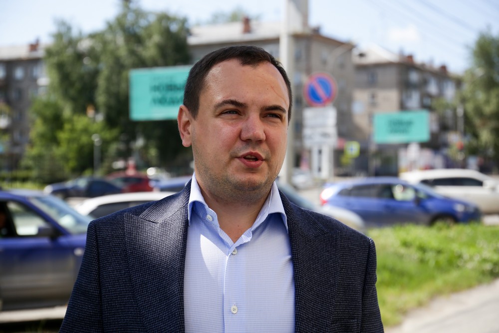 Председатель комитета рекламы и информации мэрии Новосибирска Олег Хорошунов