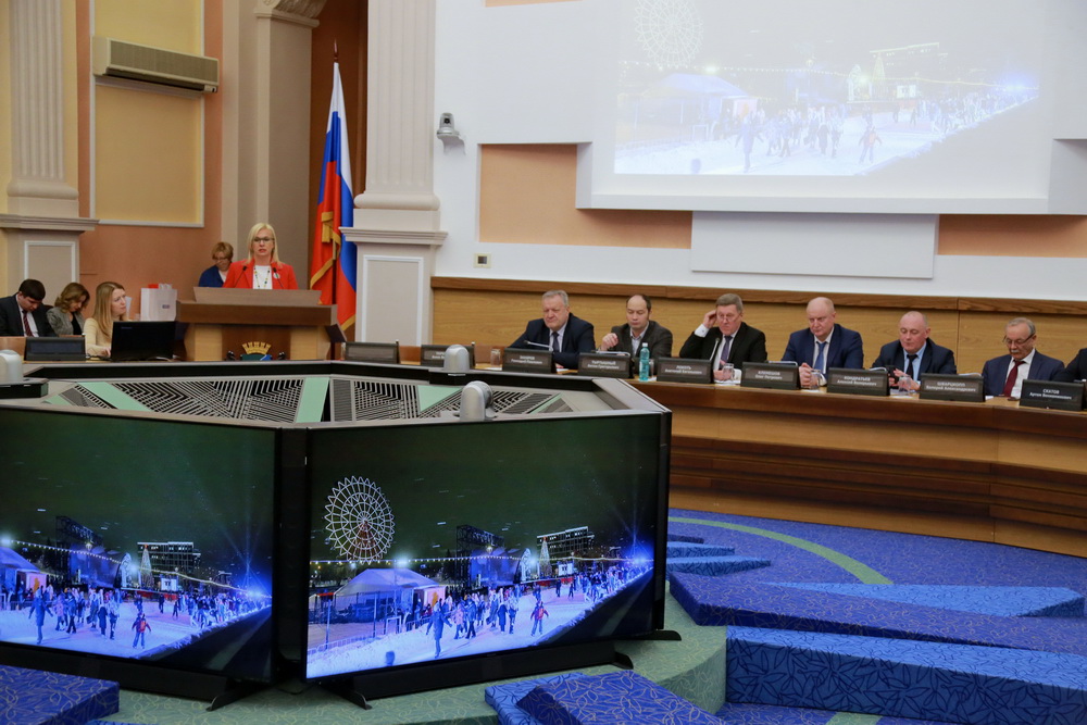 На подведении итогов проекта «Новосибирск — новогодняя столица России»