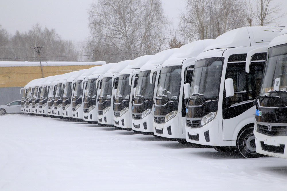 Новые автобусы «Вектор». Декабрь 2021 года