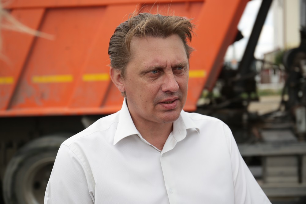 Реконструкция Гусинобродского шоссе (июль 2020 года)