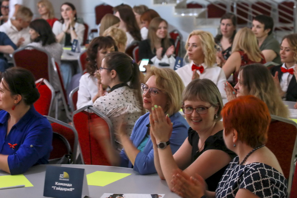 На праздновании Дня библиотек в ККК имени Маяковского