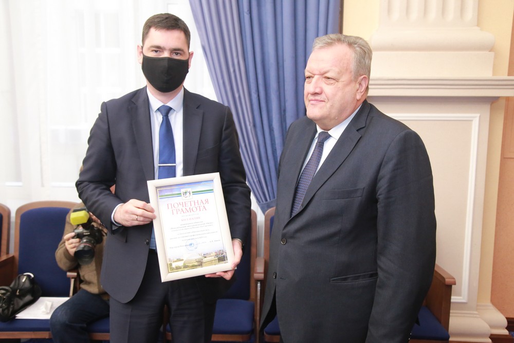 На отчёте департамента промышленности о работе в 2020 году