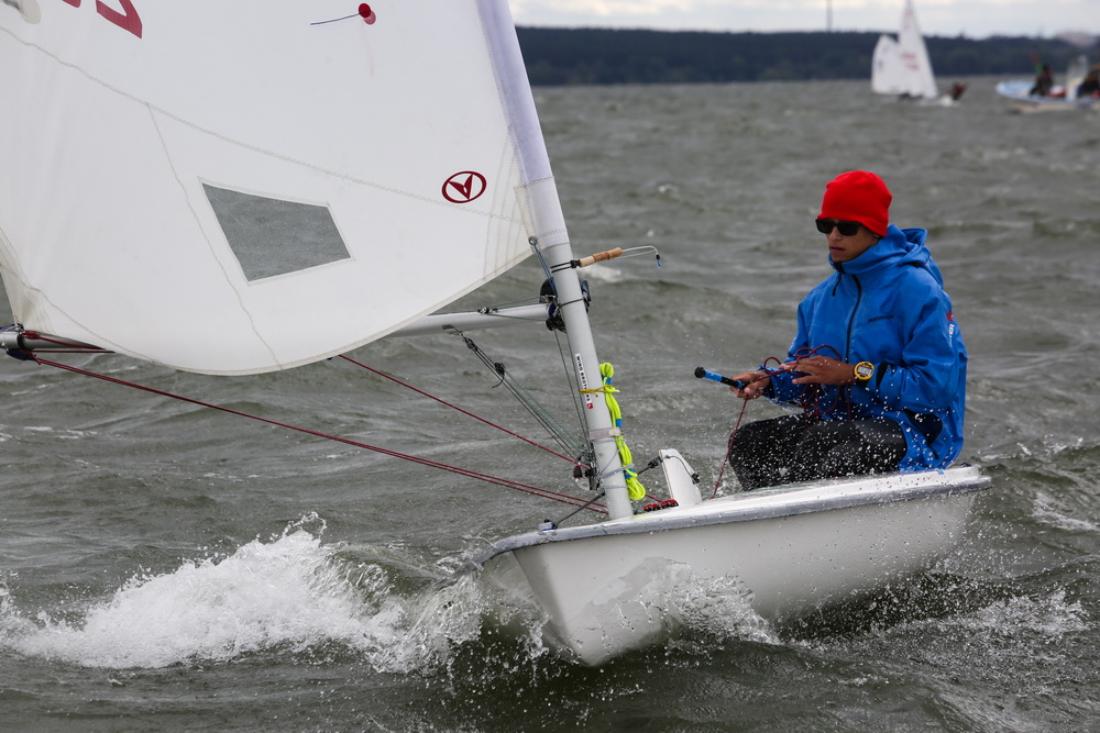 Парусные яхты на Обском море