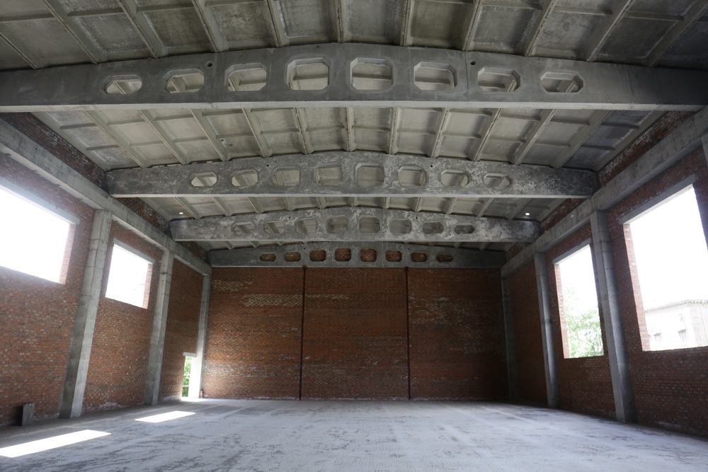 На стройке школы №54 (31.05.2022)