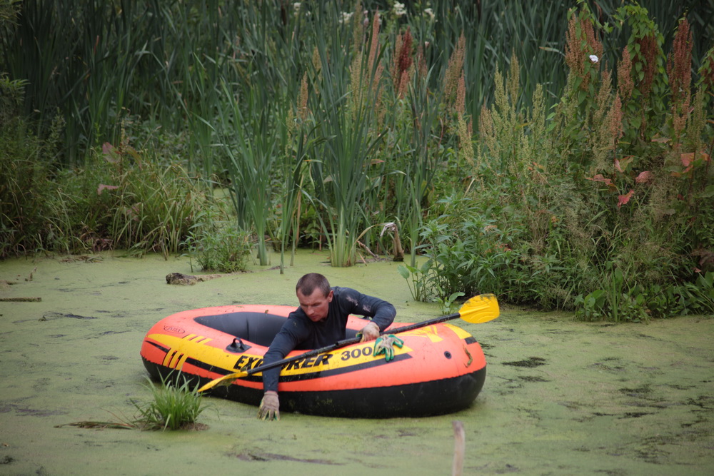 Будущий парк у Каменки. Июль 2023 года