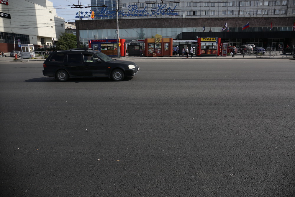 Ремонт Вокзальной магистрали. Август 2021 года