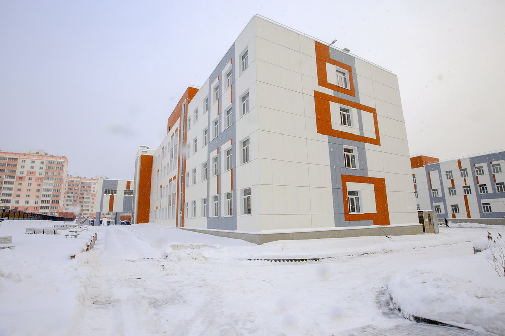 Новая школа на улице Михаила Немыткина