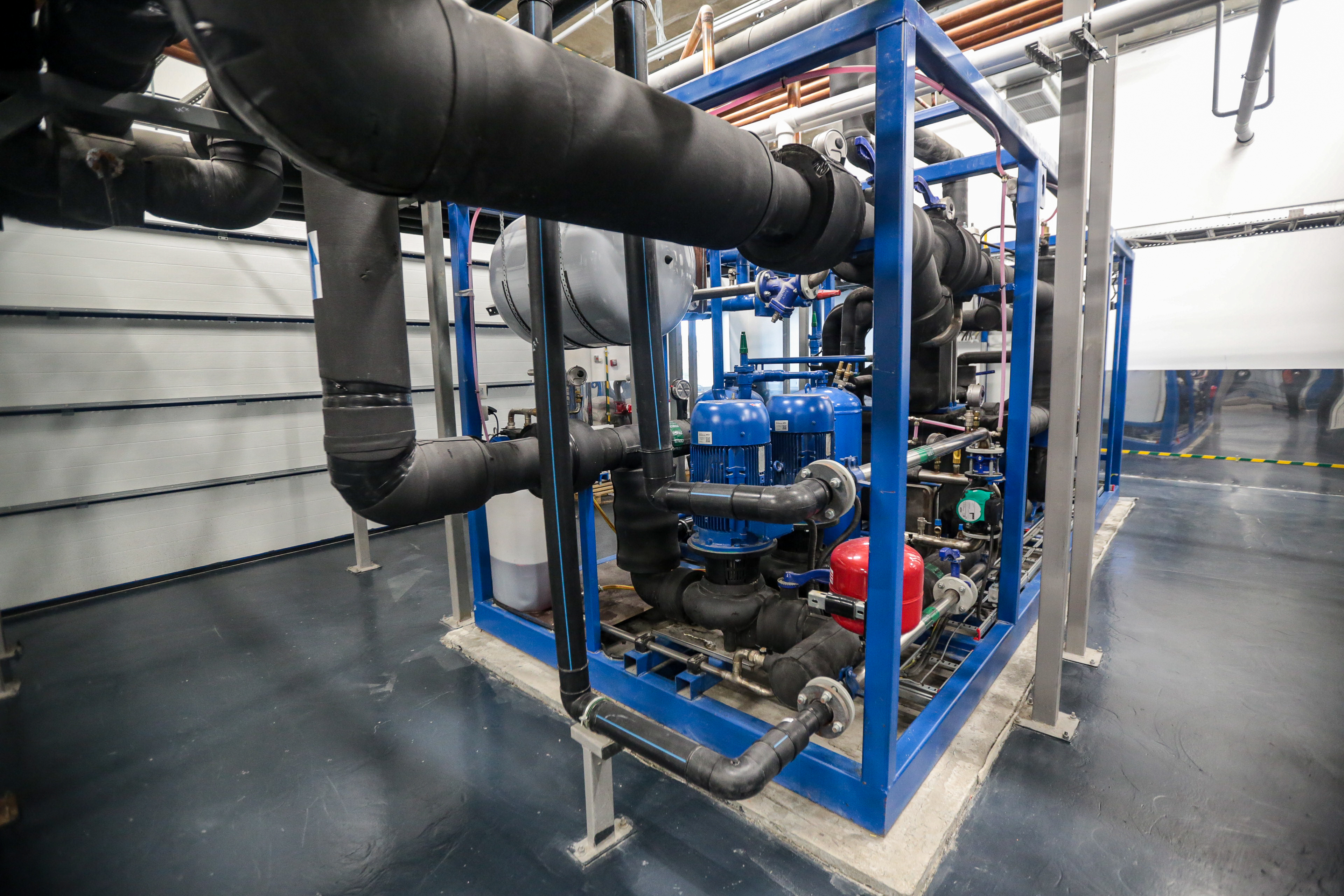 «Сердце» арены — система охлаждения льда и кондиционирования стадиона