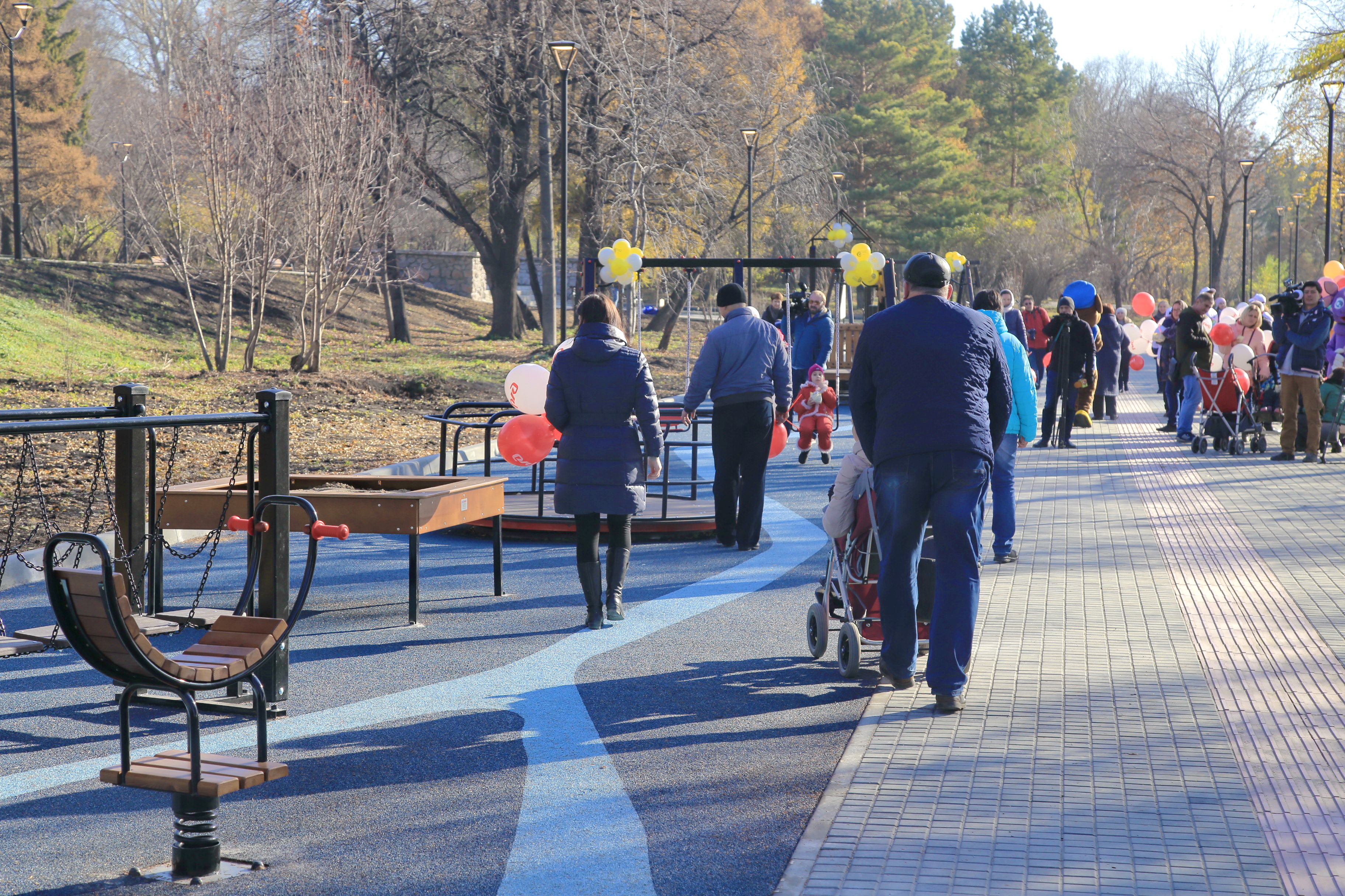 Михайловская набережная. Октябрь 2018 года
