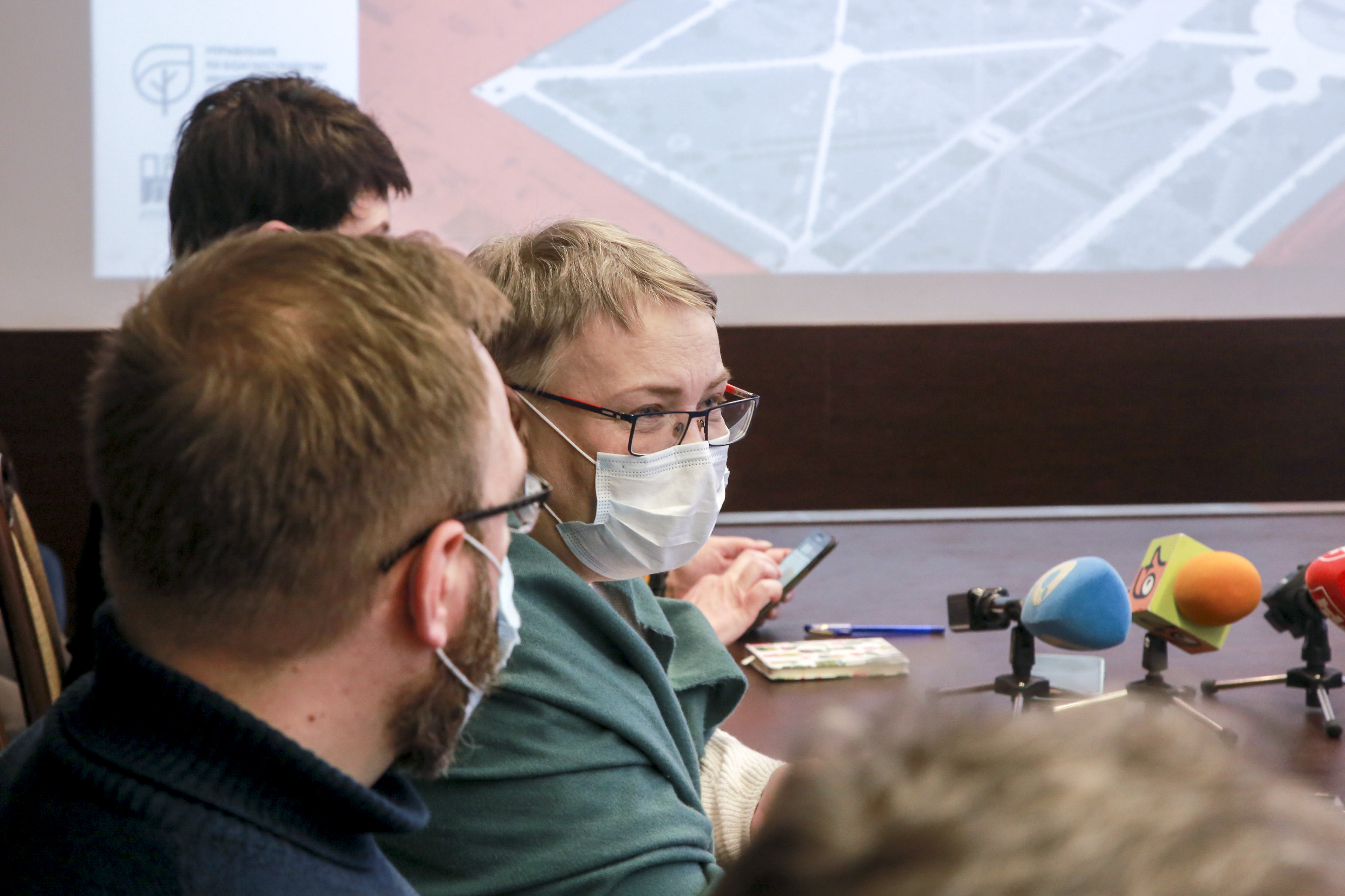 На обсуждении проекта благоустройства Первомайского сквера