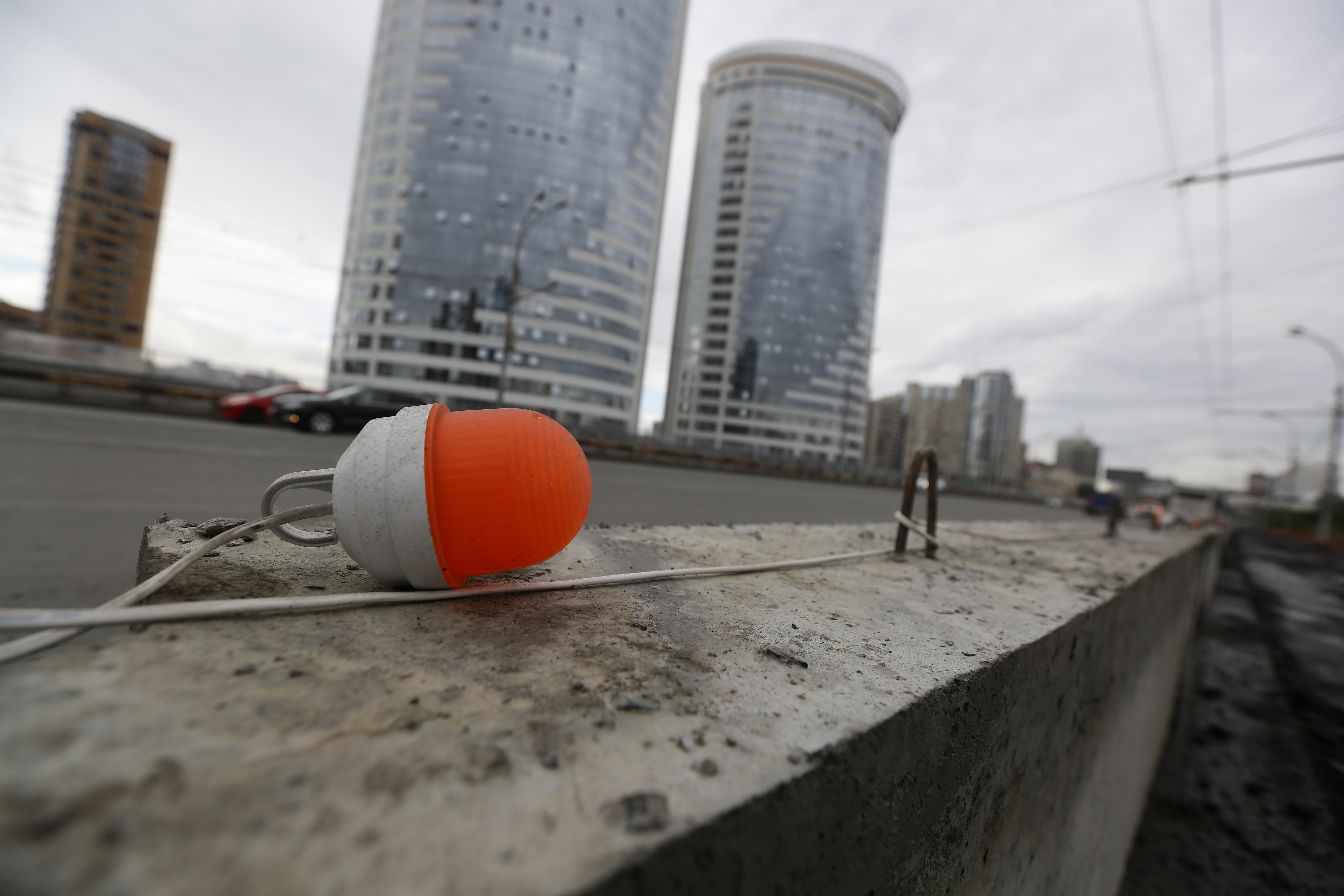 Ремонт путепровода на Октябрьской магистрали. Июль 2022 года