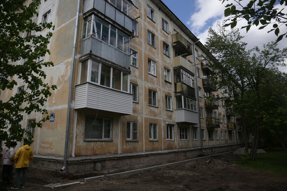 Капитальный ремонт домов на улице Гоголя. Май 2021 года